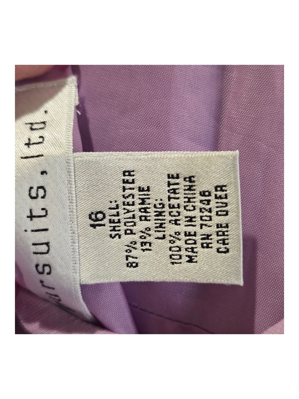 Beautiful Lilac/Orchid Maxi Slip Dress - Picture 5 of 6